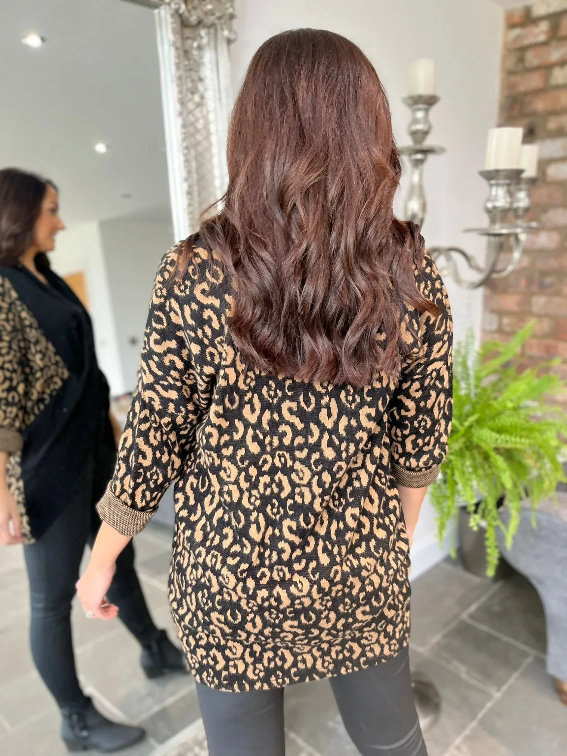 Leopard Wrap Top Louella