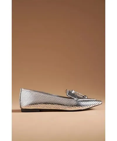 Maeve Perforated Driver Flats