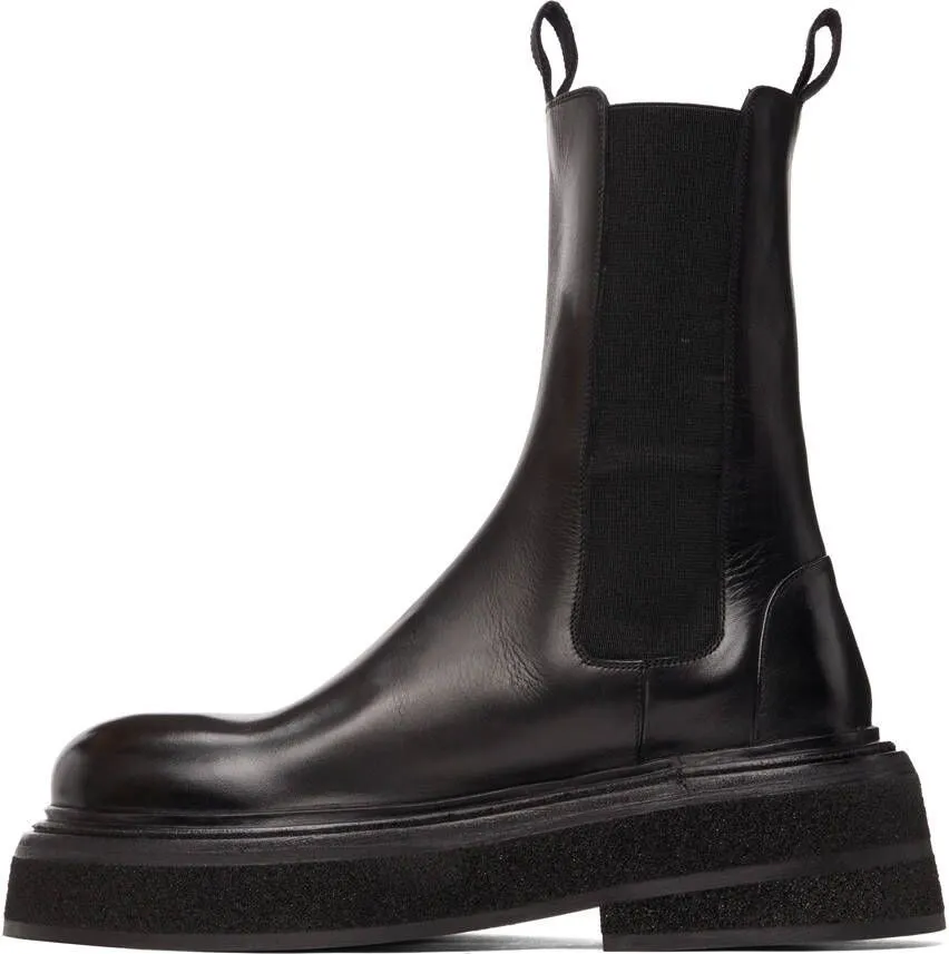 Marsèll Black Zuccone Ankle Boots