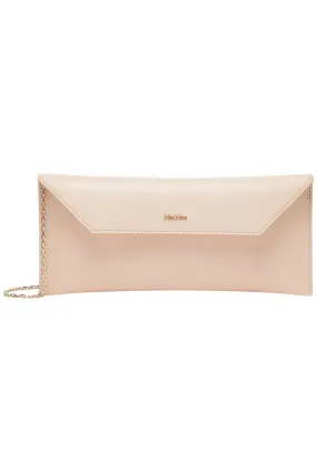 MAX MARA Maxmara accessori 2 uscita - smooth semi-gloss leather clutch bag -                         -                     -    