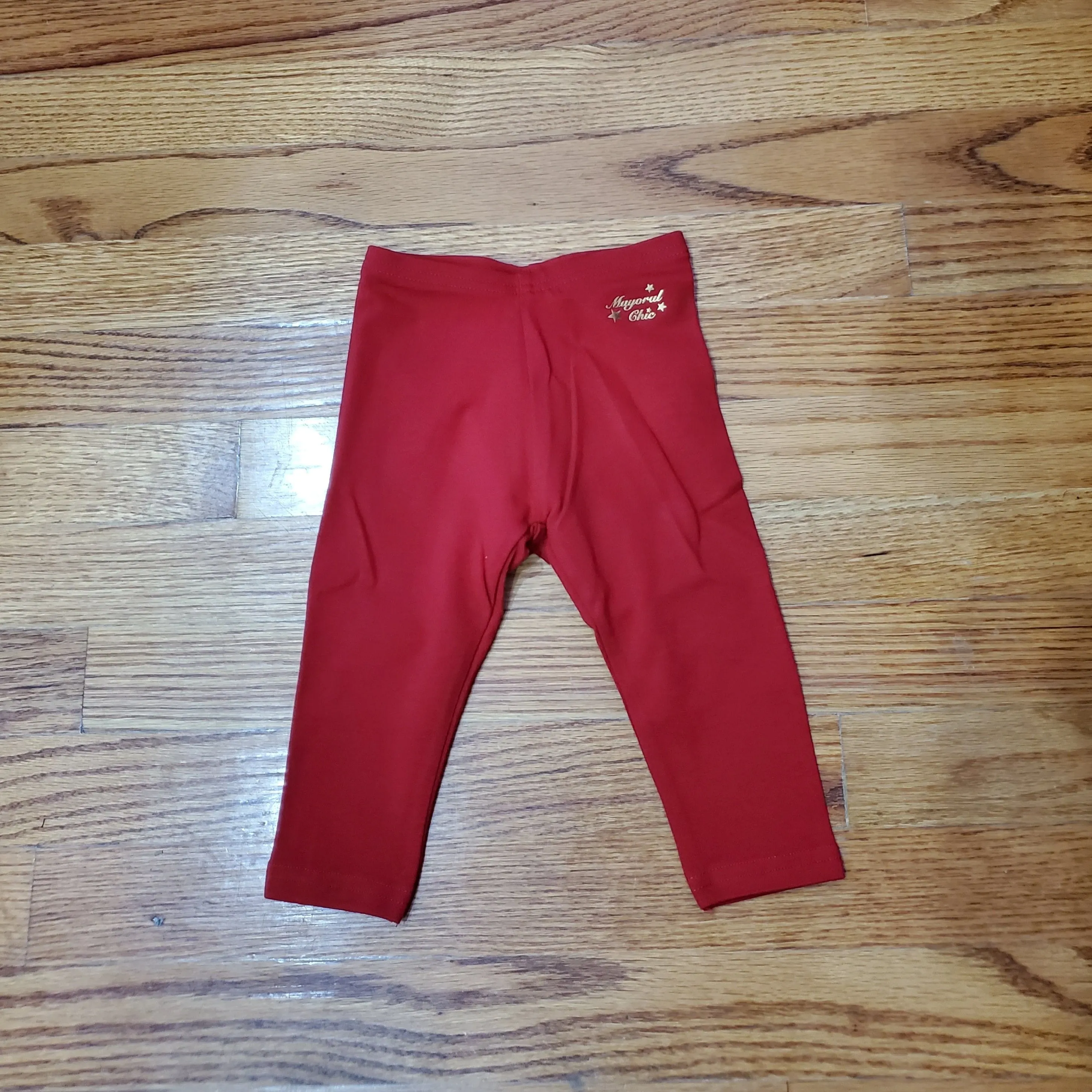 Mayoral Red Leggings