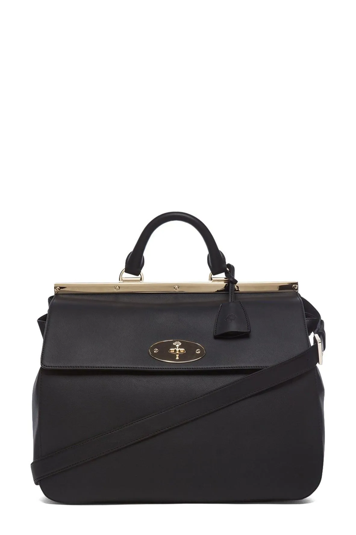 Medium Suffolk Satchel Black