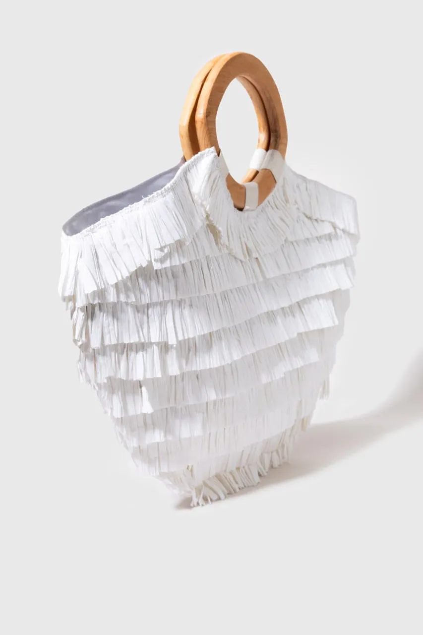 Melinda Fringe Satchel