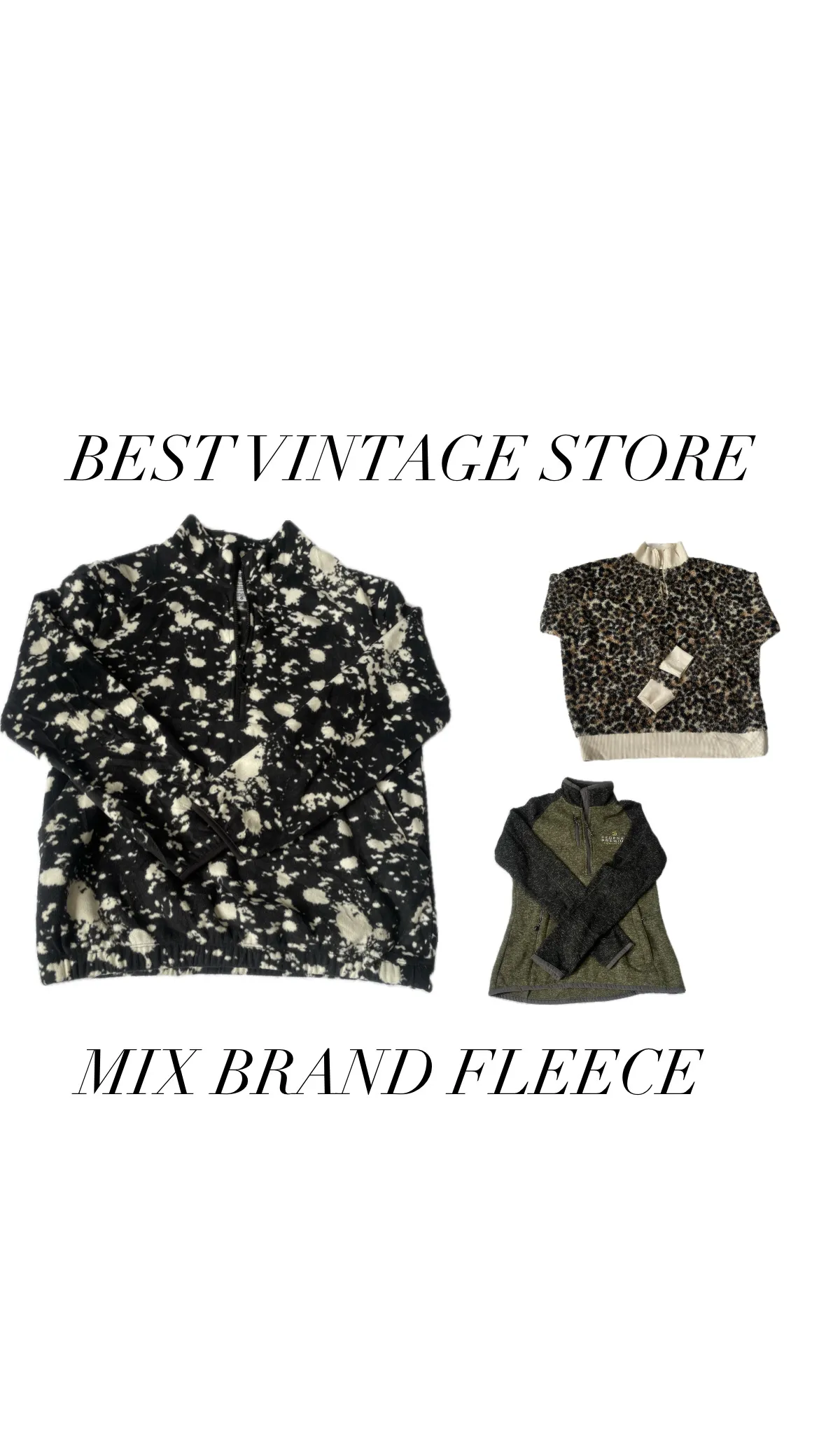 Mix Brand Fleece Jackets