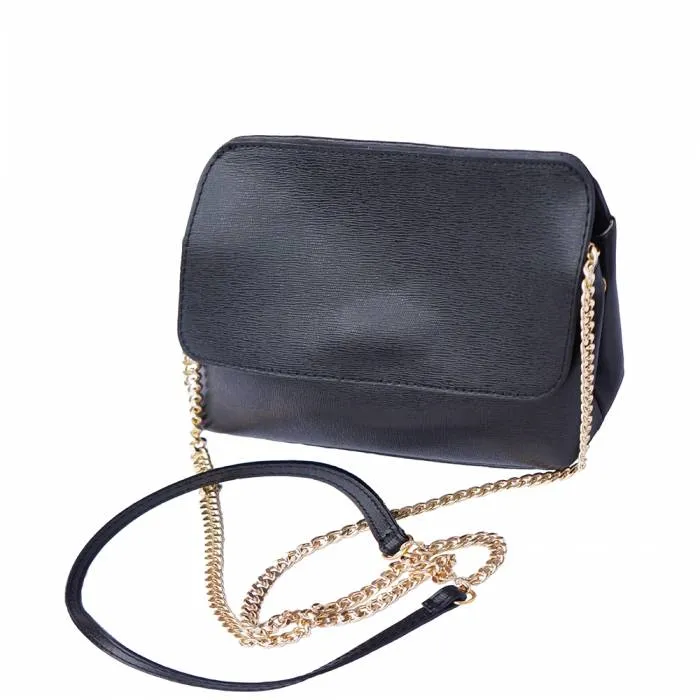 Modern Angles Mini Leather Pochette