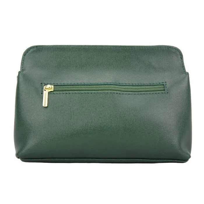 Modern Angles Mini Leather Pochette