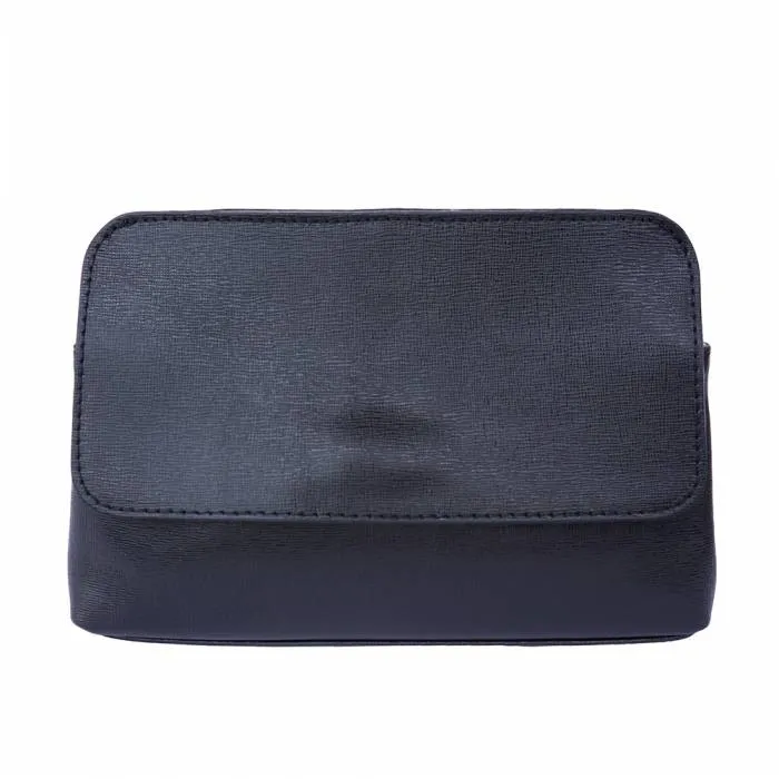 Modern Angles Mini Leather Pochette