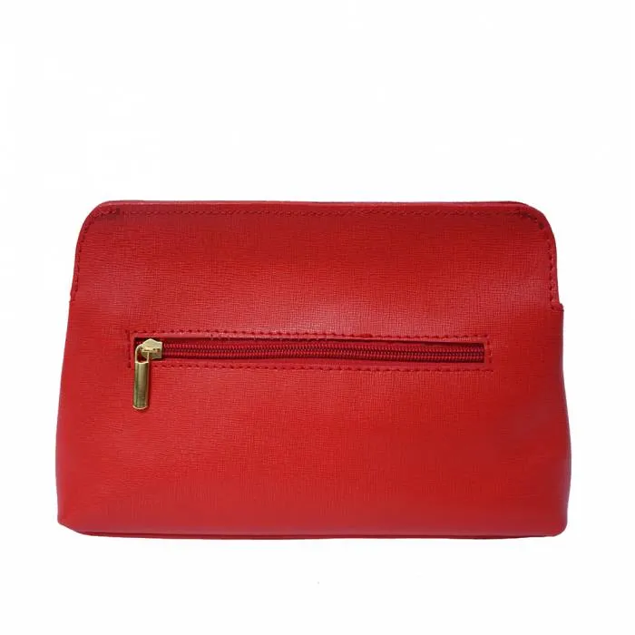 Modern Angles Mini Leather Pochette