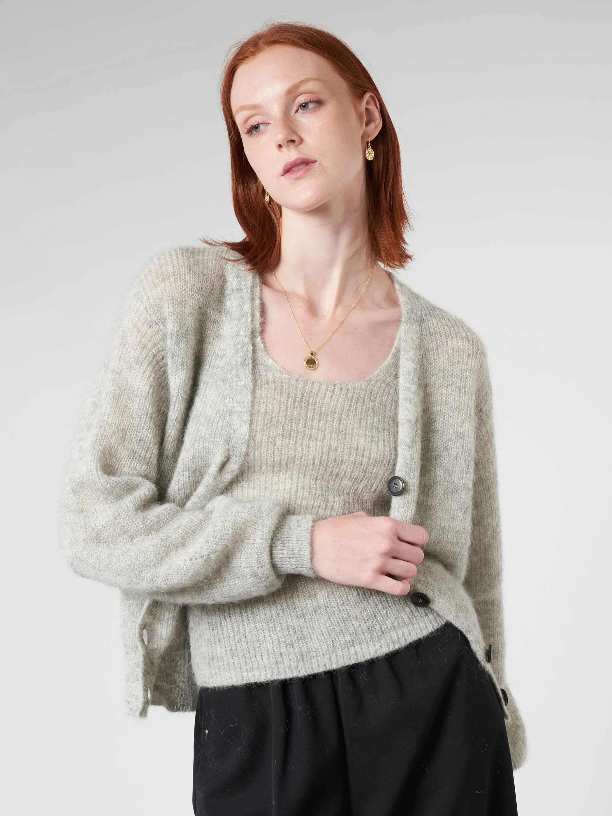 Mohair Cardigan