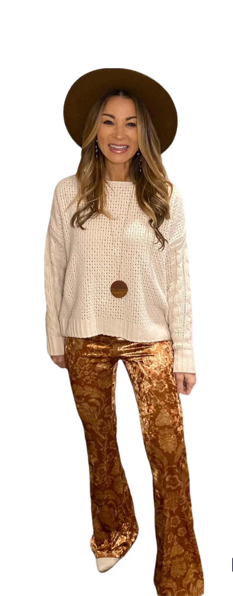 Monica ivory sweater