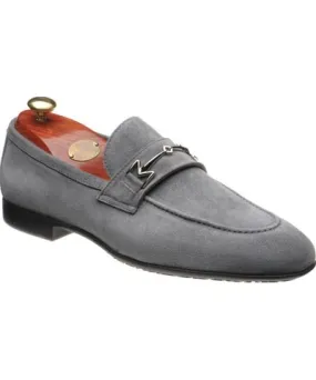 Moreschi Peach rubber-soled loafers by