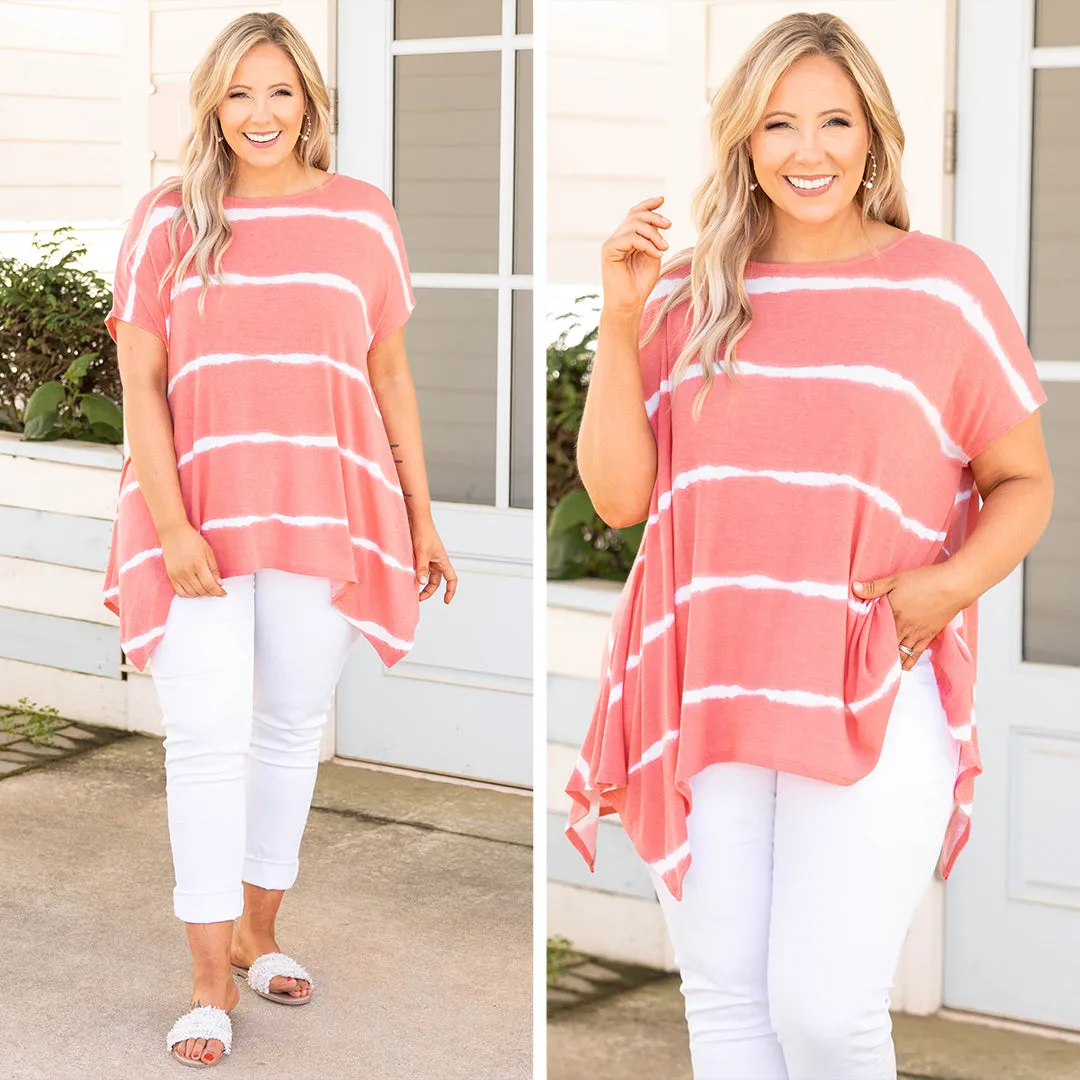 Movin' To The Beat Tunic, Coral