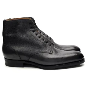 MTO '4035' Dark Grey Leather Boots UK 8.5 F