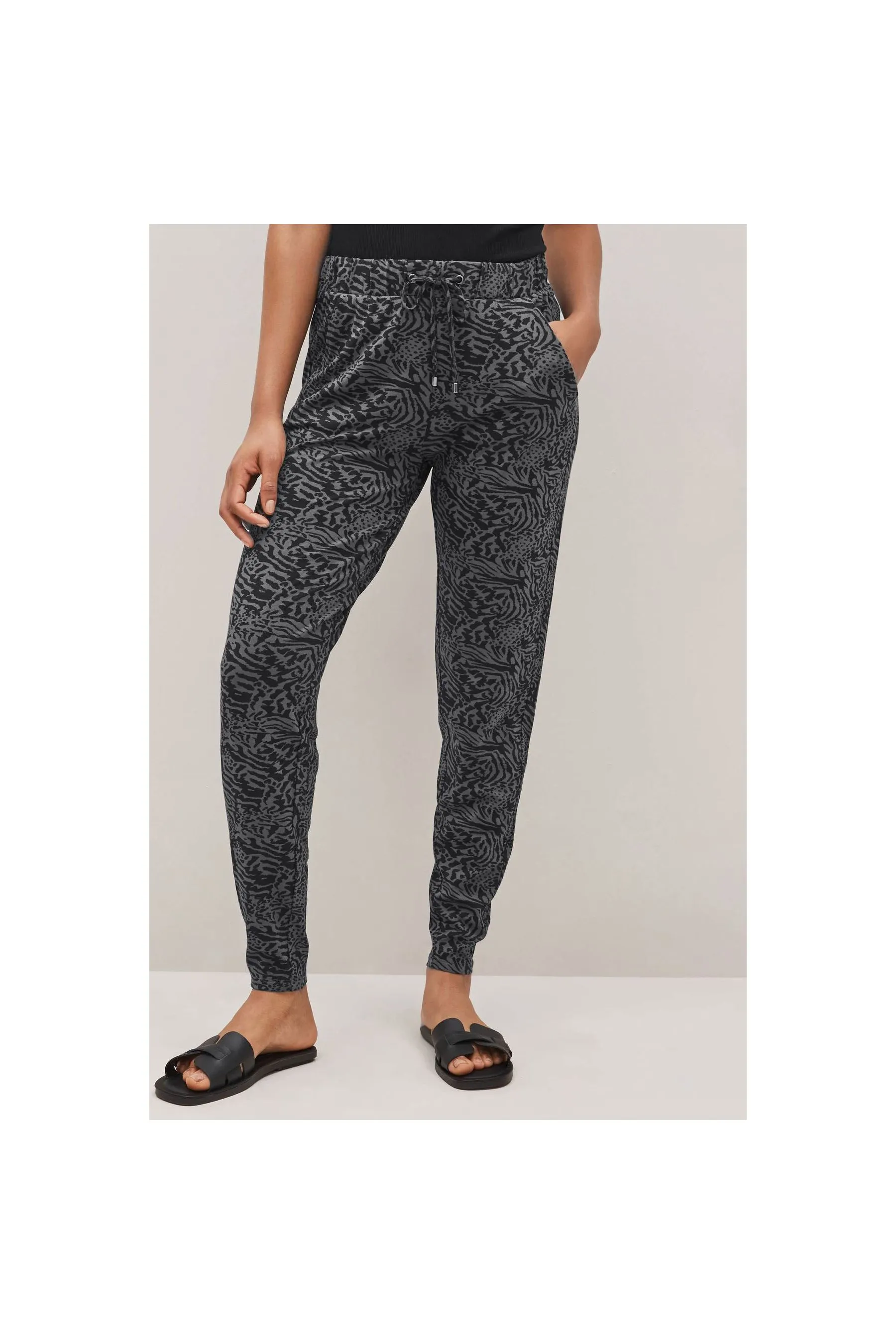 NEXT Jersey Joggers Charcoal Grey Women Joggers