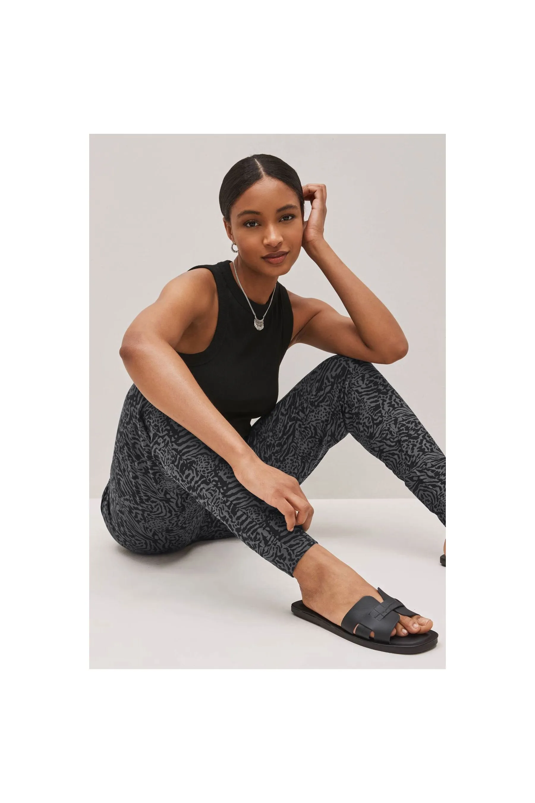 NEXT Jersey Joggers Charcoal Grey Women Joggers