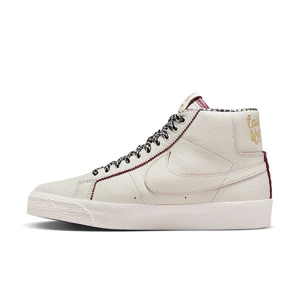 Nike SB Zoom Blazer Mid QS x Welcome Skateboarding Sail/Dark Beetroot/White