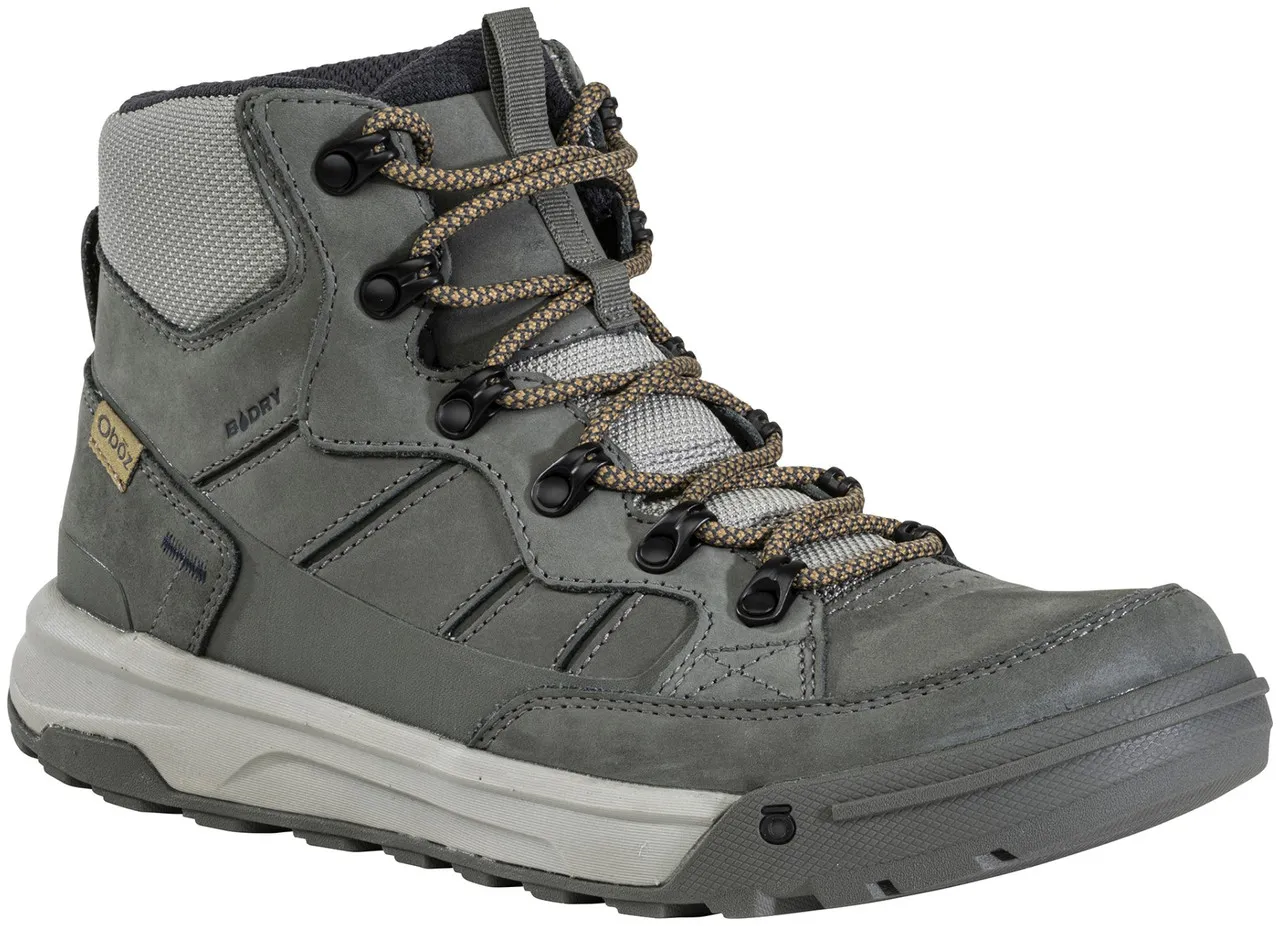 Oboz Men's Burke Mid Waterproof Chukka