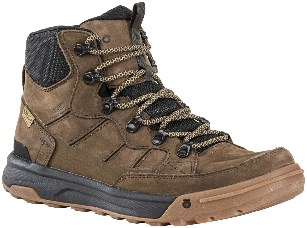 Oboz Men's Burke Mid Waterproof Chukka