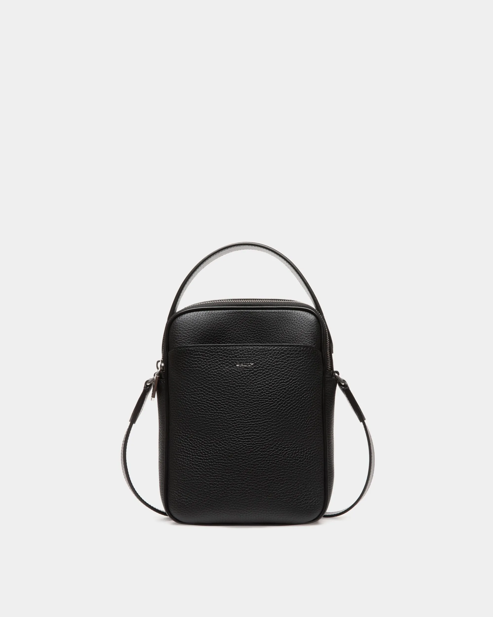 Oeden Crossbody Bag In Black Leather 