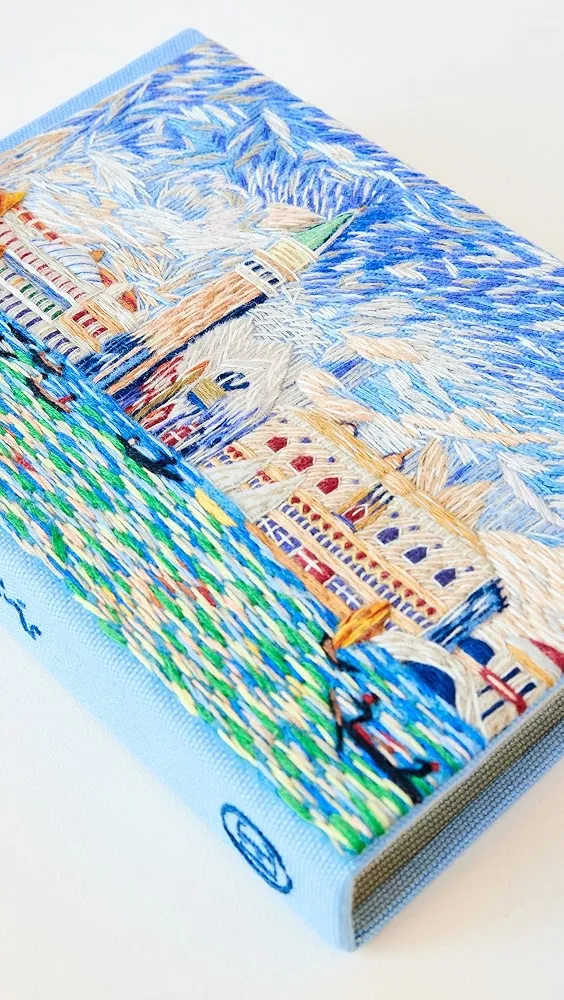 Olympia Le-Tan   Renoir Venice Book Clutch 