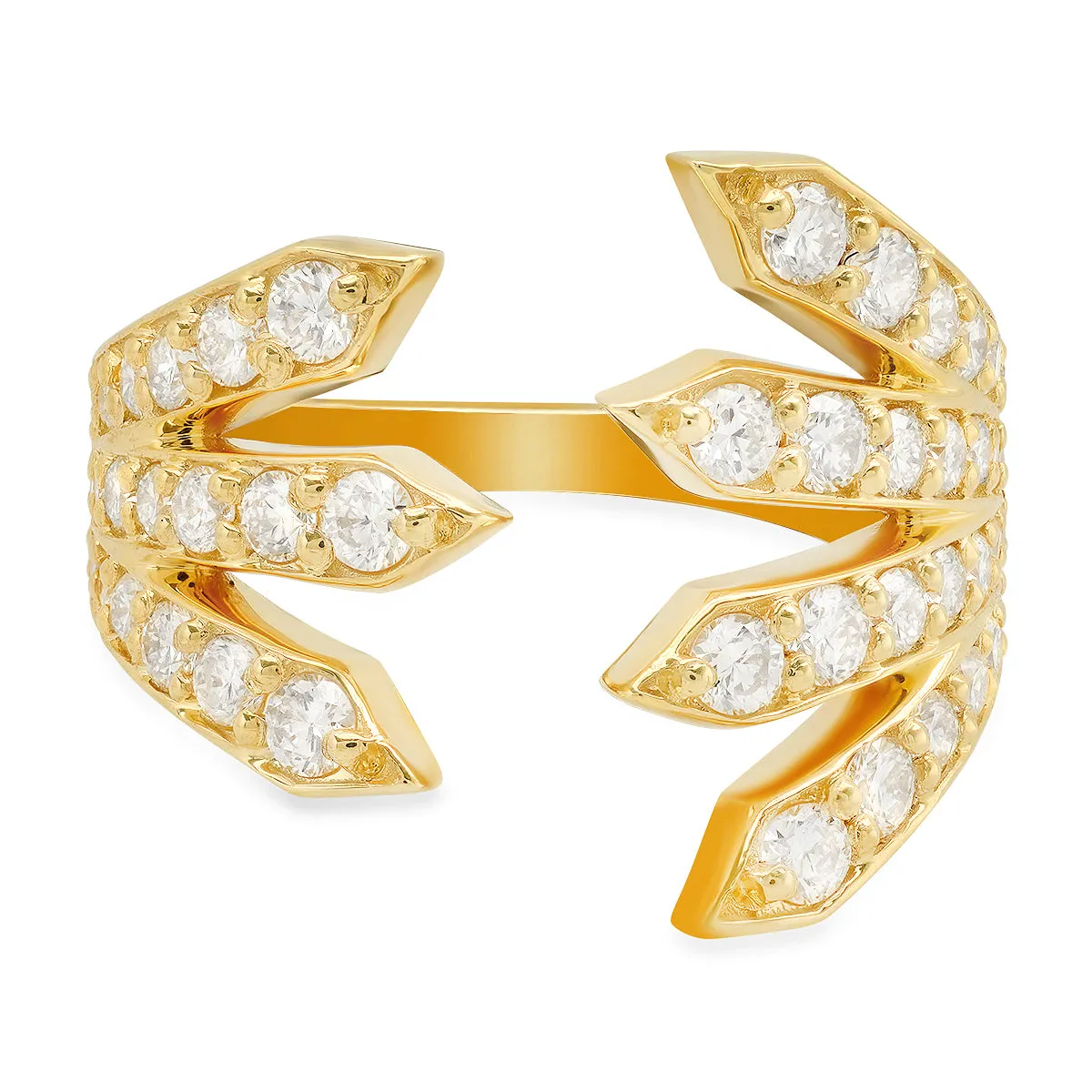 Penacho Diamond Wrap Ring