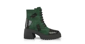 Platform Combat Ankle Boots 27941