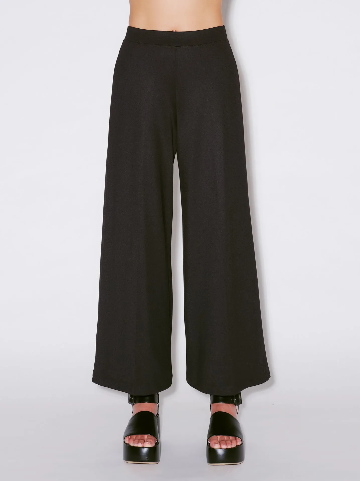 PULL-ON WIDE LEG CULOTTES