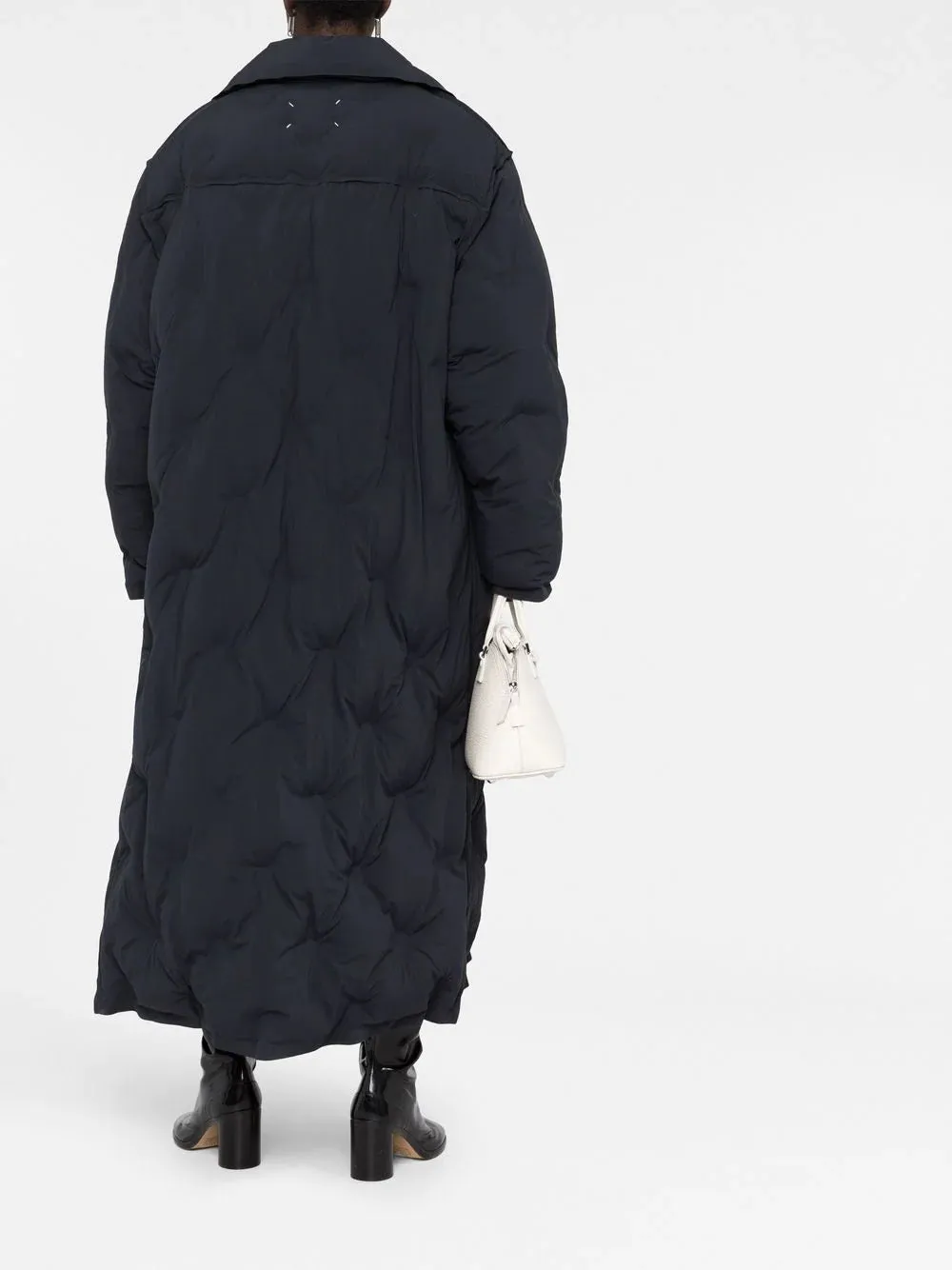 Quilted Coat - Black