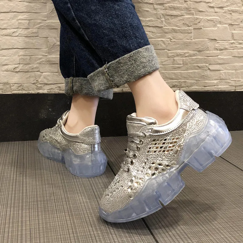 Rhinestone sneakers For Men