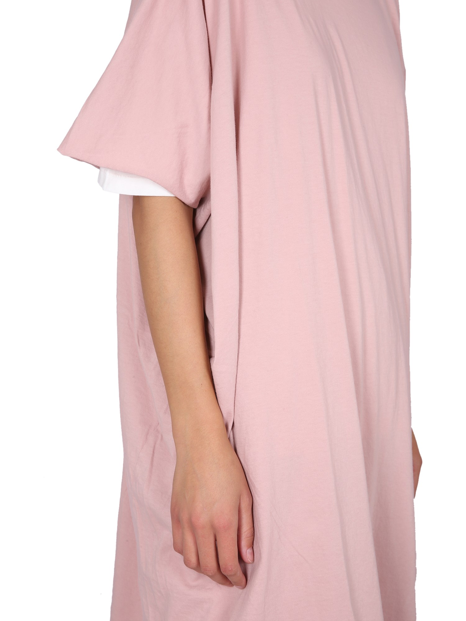 RICK OWENS DRKSHDW    COTTON JERSEY MINERVA TUNIC