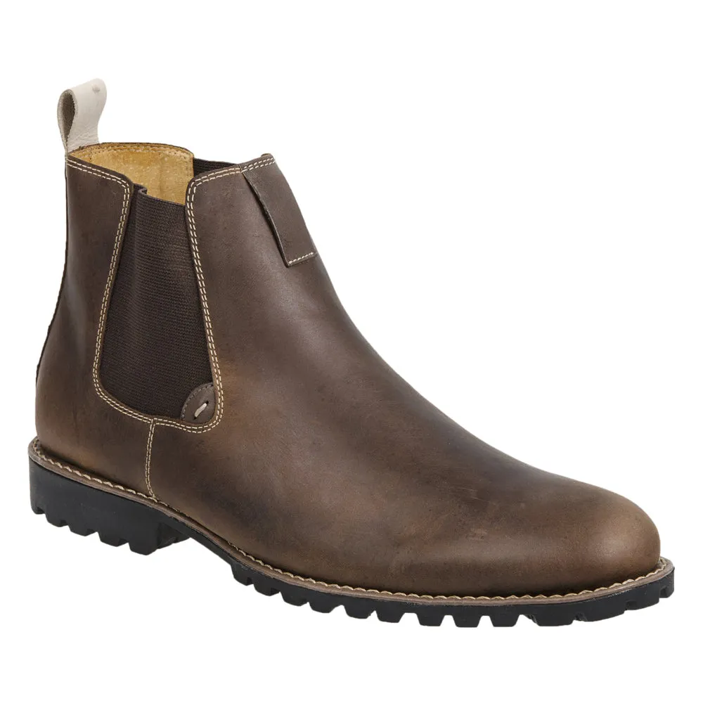 Sandro Moscoloni Wilbur Plain Tain Double Gore Demi Boots