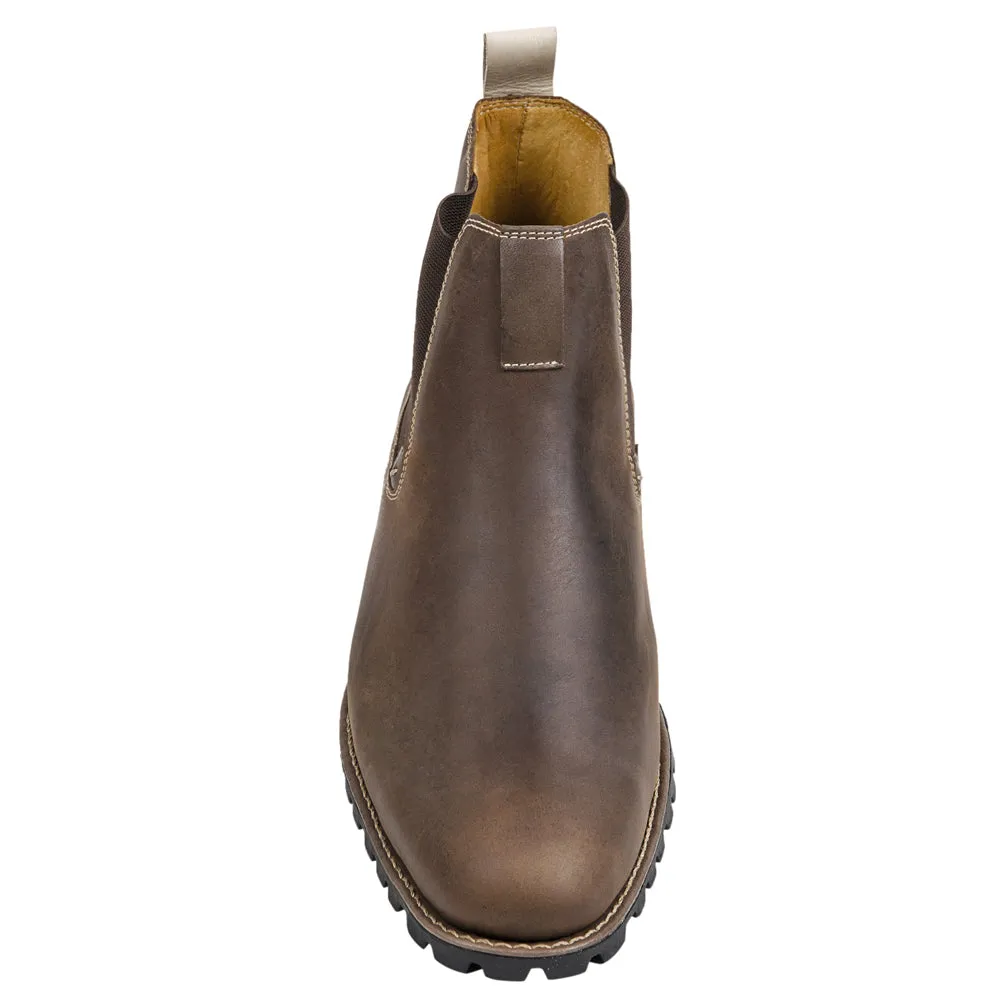 Sandro Moscoloni Wilbur Plain Tain Double Gore Demi Boots