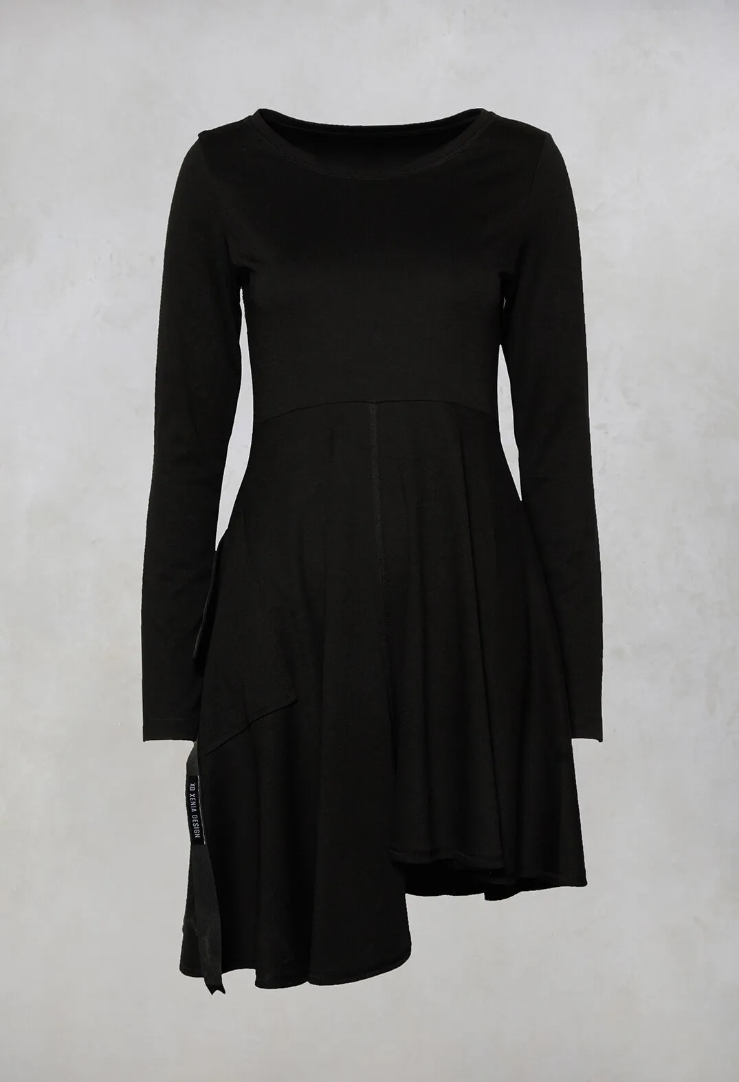 Senk Asymmetrical Tunic in Black