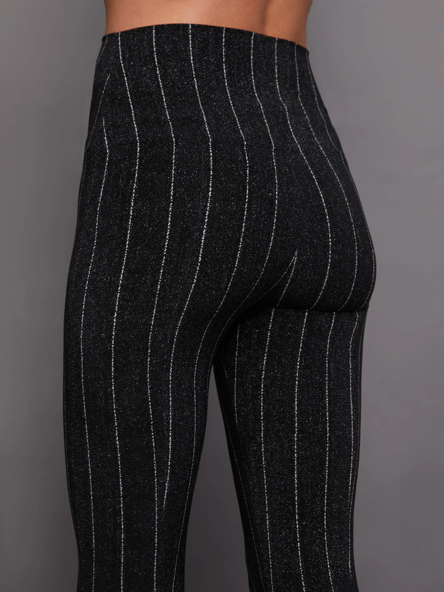 Spat Legging - Woven Pinstripe