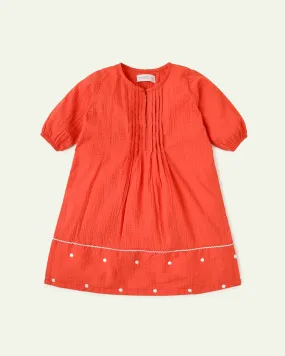 Tangerine A-line Tunic