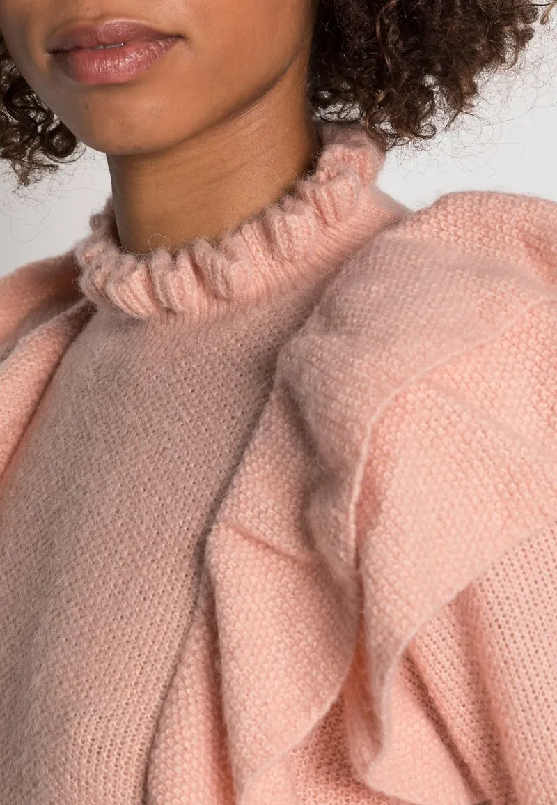 The Kamile Knit Sweater by Part Two - Blush