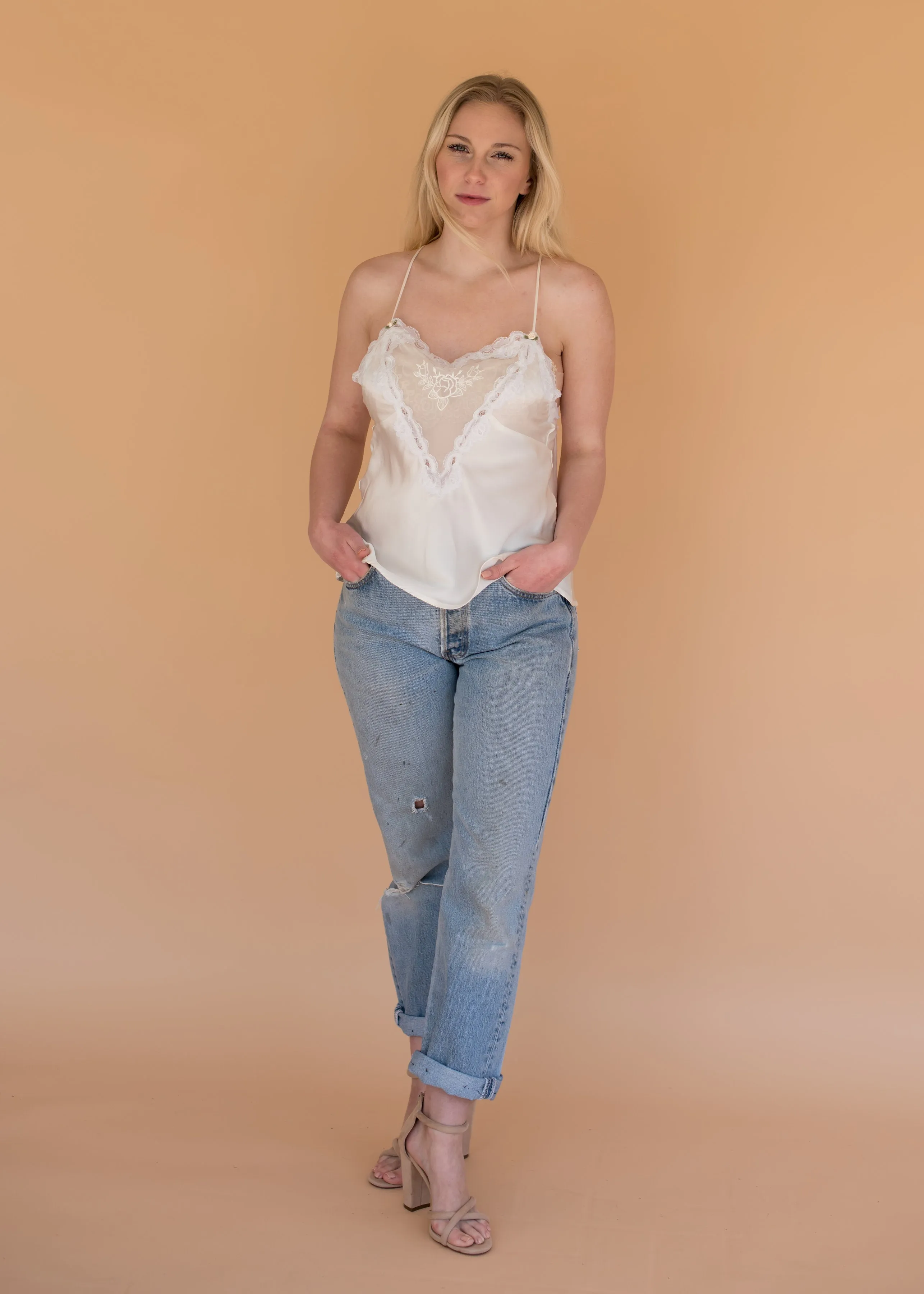 The Monarch Slip Top