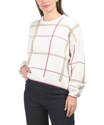 Tj Maxx Greta Plaid Sweater