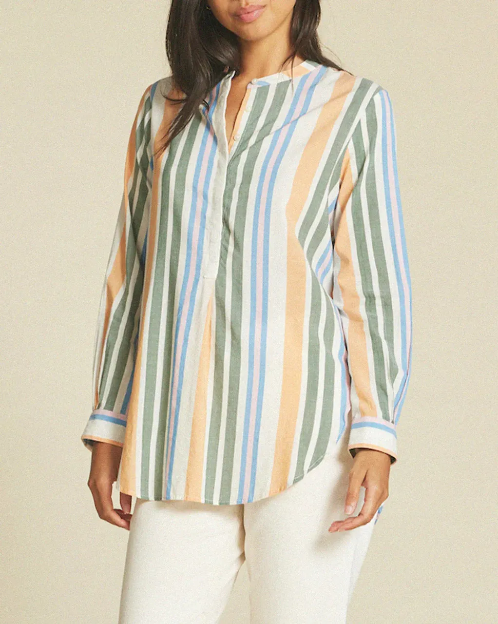 Trovata Tori Tunic, Antibbes Stripe