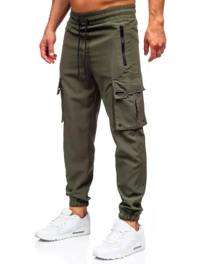 Uomo Joggers cargo Verde Bolf HSS298