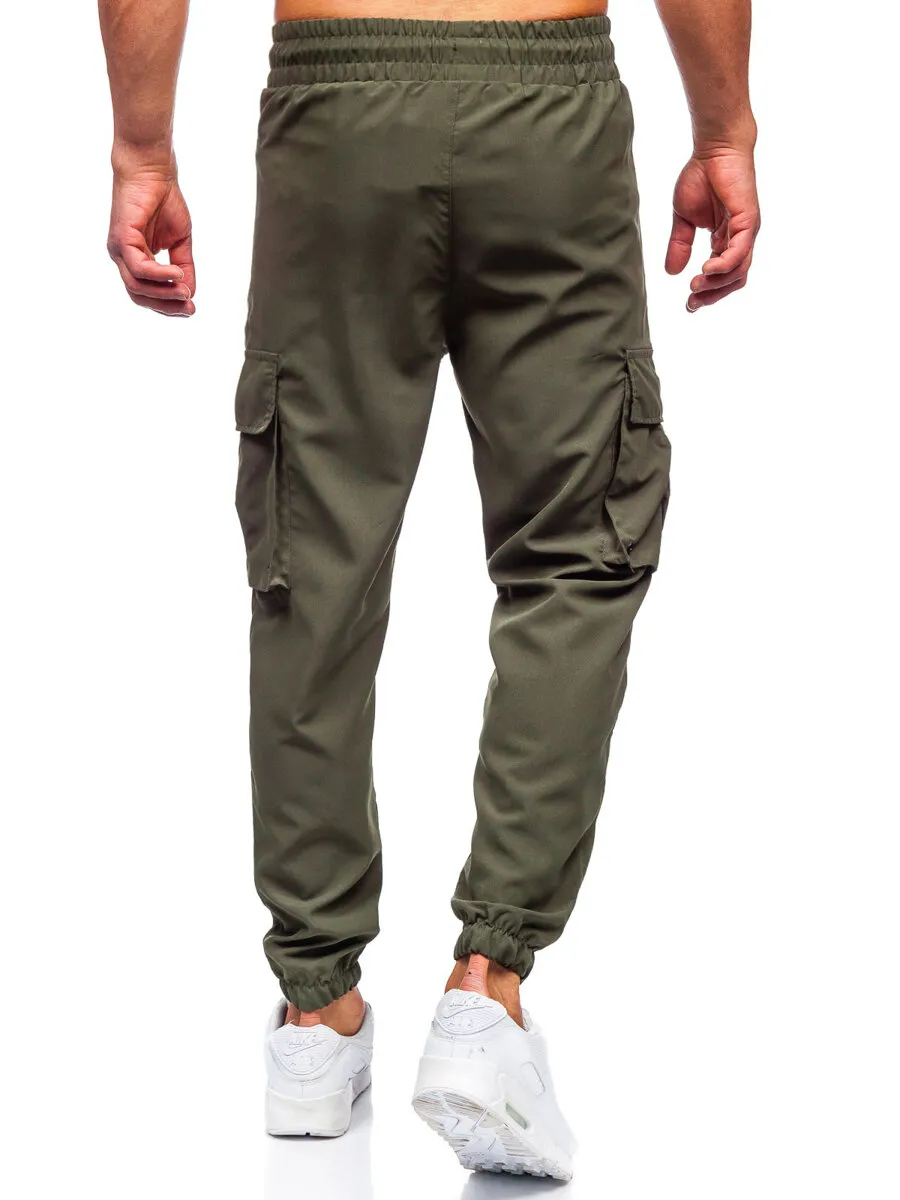 Uomo Joggers cargo Verde Bolf HSS298