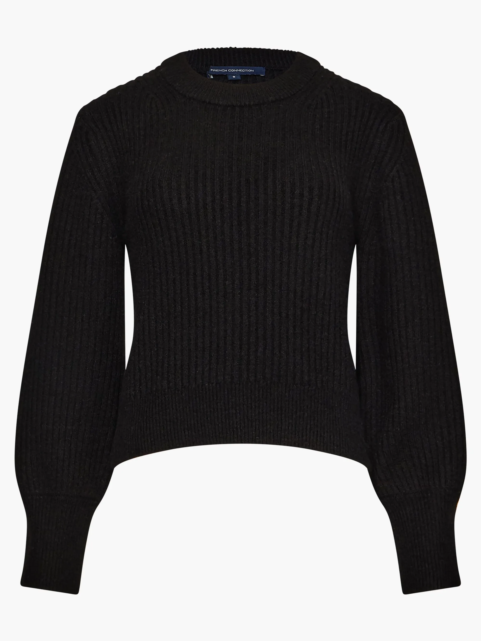 Vhari Knit Ribbed Crew Neck Sweater