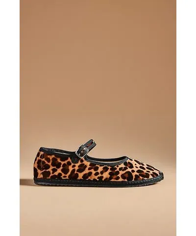 ViBi VENEZiA Cheetah Mary Jane Flats