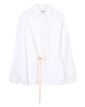 White Tate Wrap Shirt