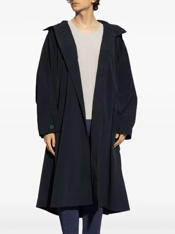 Wing Coat - Navy