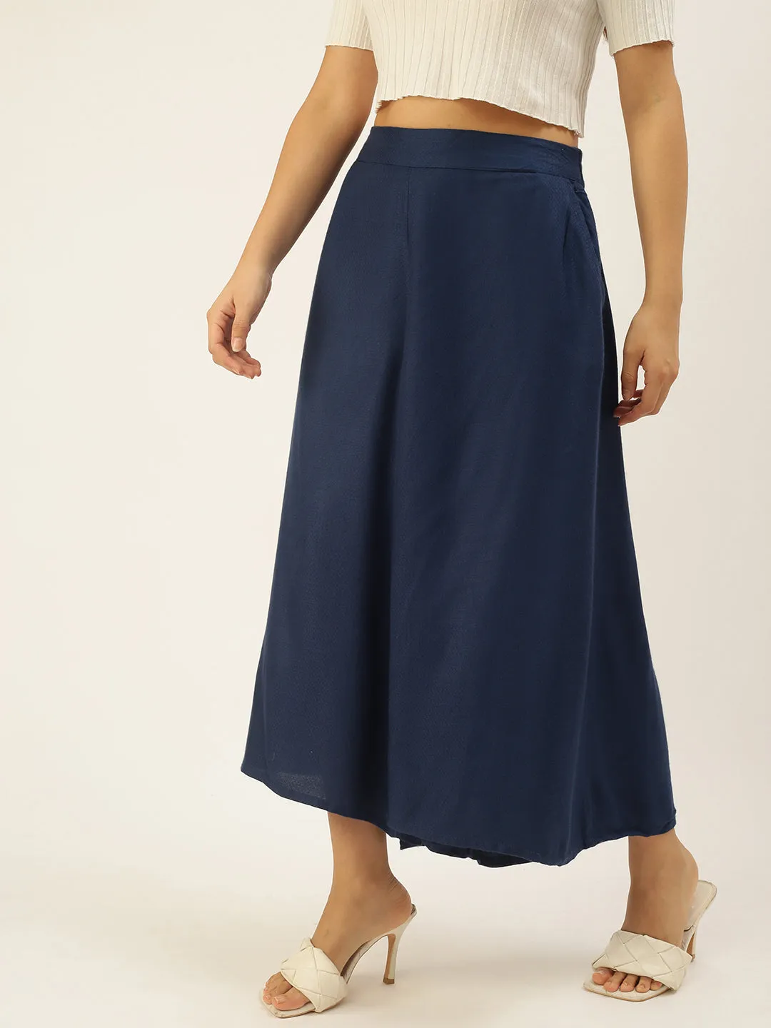 Women's Culottes Navy Blue