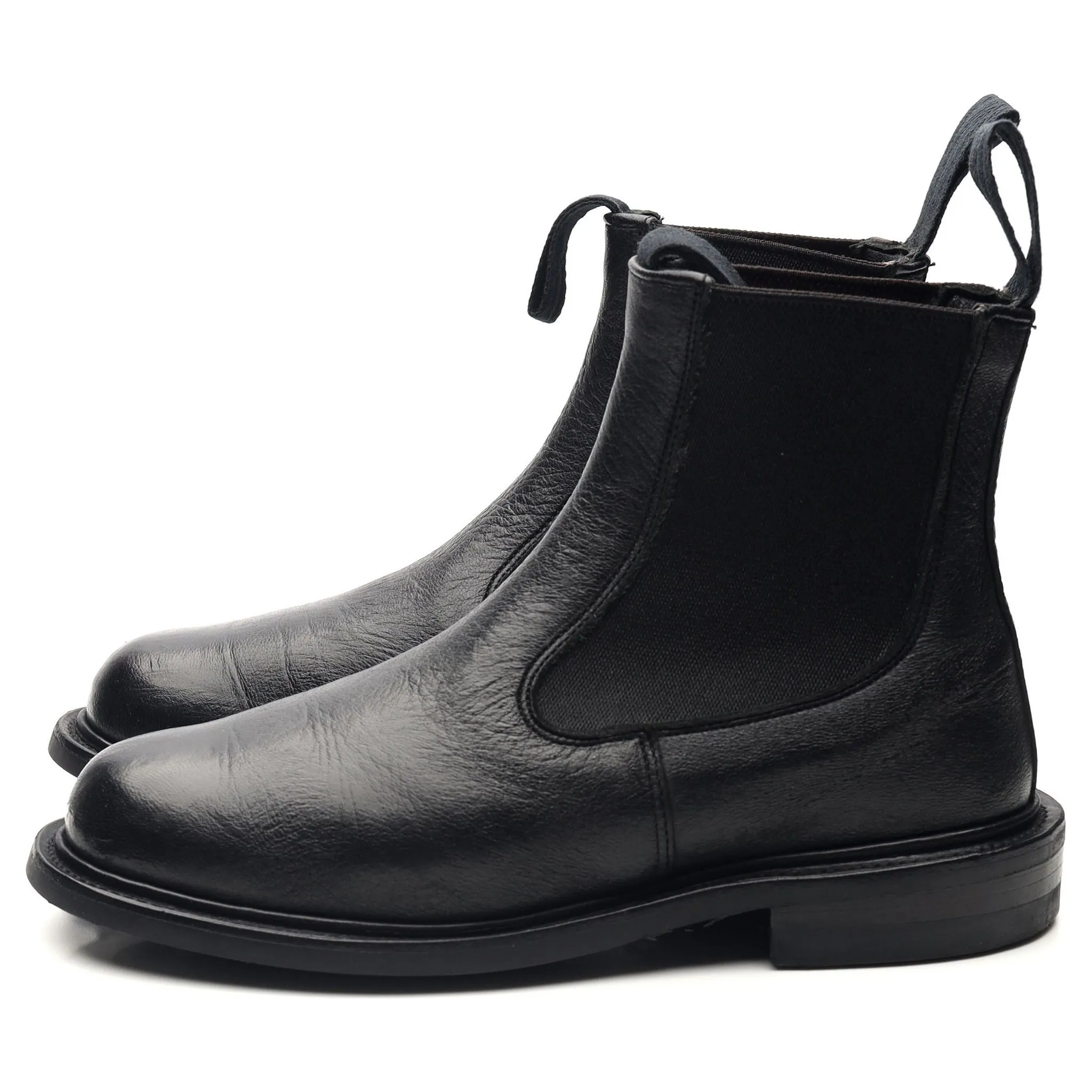 Women's 'Paula' Black Olivvia Leather Chelsea Boots UK 3