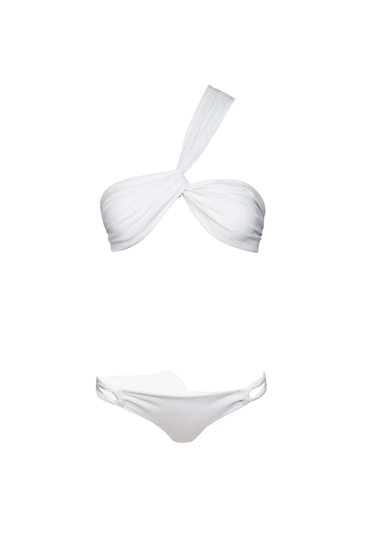 Wrap Bikini in White - Top